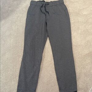 Lululemon Athletica Charcoal Track Pants